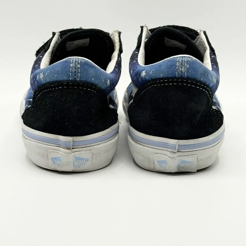 Vans Aplix Galaxy Print Canvas Sneakers - Kids US 3
